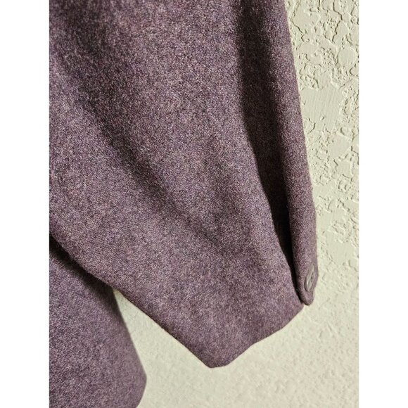 Panter Woman Size 10 Vintage Wool Blend Jacket One Button Blazer Classic Lilac - Picture 3 of 8